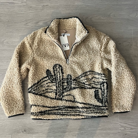 Zara Viral Cactus Fleece - Picture 4 of 5